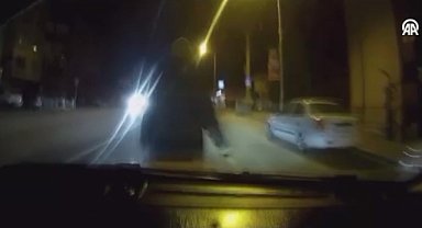 KAZA ANI ARAÇ KAMERASINDA