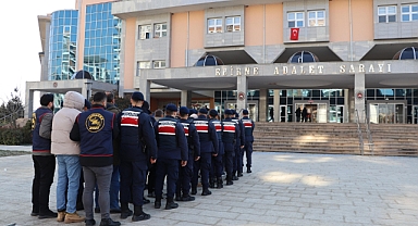 Köy arazisinin satışıyla ilgili 10 kişiye gözaltı