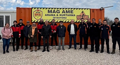 MAG AME’nin Afet hazırlıklarını incelediler