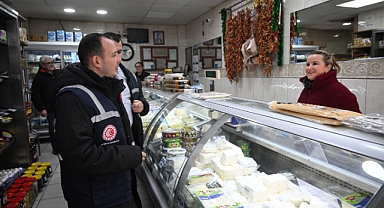 Şarküterilerde fiyat denetimi yapıldı