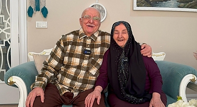 Yaşlı çiftin 64 yıllık evliliğinin sırrı