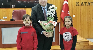 Ciğerci ilkokul öğrencileriyle buluştu