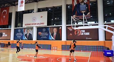 Dörtlü Final öncesi takımlar son antrenmanını yaptı