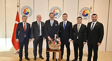 Hisarcıklıoğlu'nu ziyaret ettiler