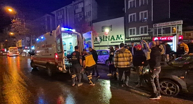Kaza güvenlik kamerasında