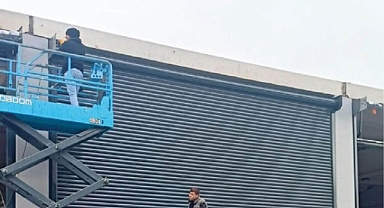 Kepenk sistemi pazara çok yakışacak