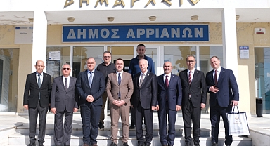 T.Ü HEYETİ GÜMÜLCİNE VE İSKEÇE TEMASLARINDAYDI