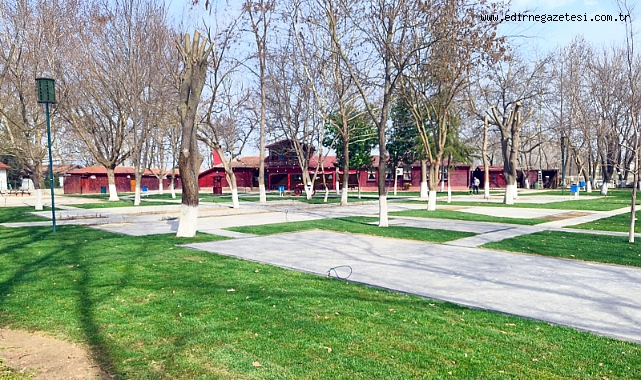 TÜ Meriç Sosyal Tesislerinde düzenleme çalışmaları sürüyor