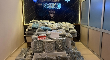 171 kilogram uyuşturucu ele geçirildi