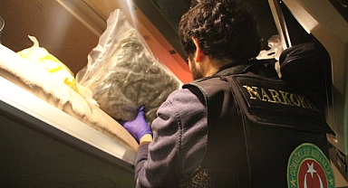 46 kilo 920 gram uyuşturucu ele geçirildi