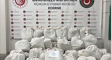 492 kilogram uyuşturucu ele geçirildi