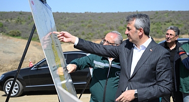 Çömlekköy Barajı’nın yapım çalışmaları sürüyor