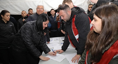 İmza kampanyasına büyük destek