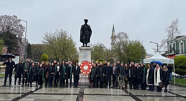 KAR ALTINDA AVUKATLAR GÜNÜ TÖRENİ