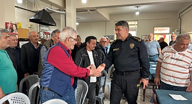 Karaburun Huzur Toplantısı’nda vatandaşlarla buluştu