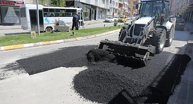 KIYIK MEVKİİNDE ASFALT ÇALIŞMALARI SÜRÜYOR