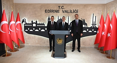 Milli Eğitim Bakan Yardımcısı Yılmaz, Edirne Valiliğini ziyaret etti
