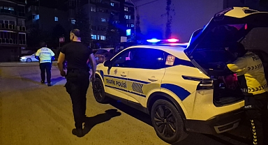 Motosiklet sürücüsü yaralandı