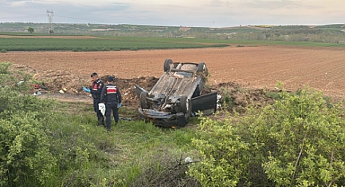 Sürücü ağır yaralandı