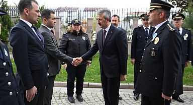 Vali Sezer, Emniyet Müdürlüğünü ziyaret etti