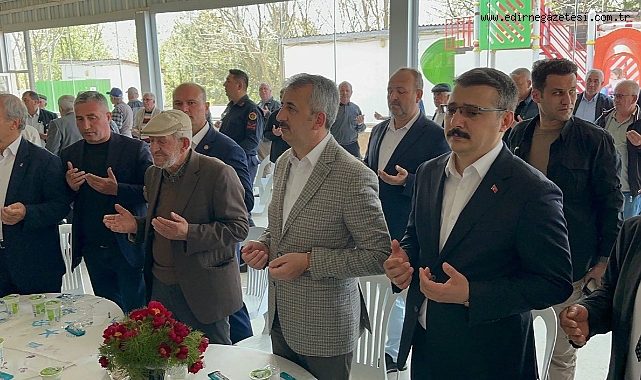 Vali Sezer, yağmur duasına katıldı