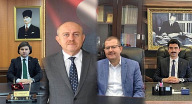 4 ilçe kaymakamı değişti