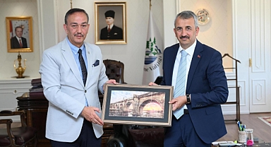Akdemir'den Vali Sezer’e ziyaret