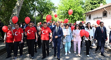 DİLEKLER TUTULDU, BALONLAR UÇURULDU