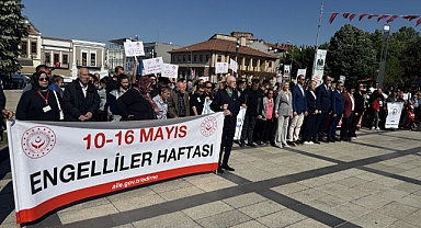 Engelliler Haftası kapsamında tören düzenlendi