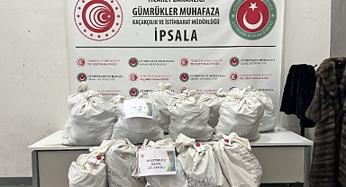 İpsala Sınır Kapısı’nda uyuşturucu ve kaçak eşya operasyonu
