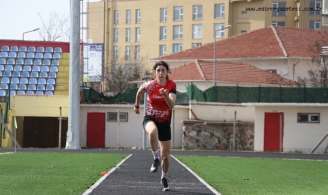 Milli atlet Eylül’ün hedefi EYOF’ta madalya