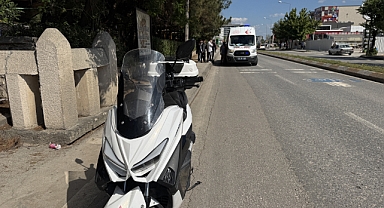 Motosikletlerin çarpıştığı kazada 1 kişi yaralandı
