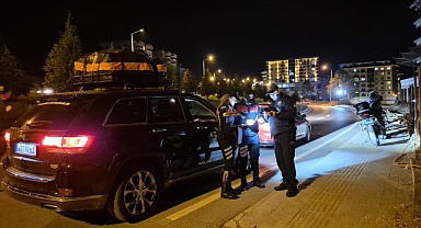 Polis ekipleri asayiş ve trafik denetimi yaptı