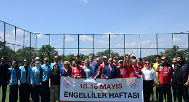 Sahada engelsiz mücadele