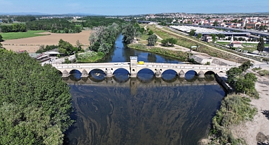Tunca Nehri'nin debisi 2 kat arttı
