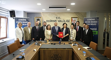 Uzunköprü OSB’nin ilk yatırımcıları Çin’li firma oldu