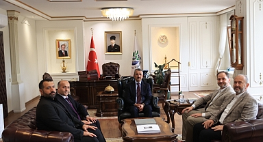 Yeşilay Genel Başkanı Dinç’ten Vali Sezer’e ziyaret