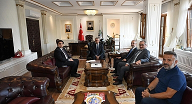 Başkan Vekili Kazancı'dan, Vali Sezer'e ziyaret