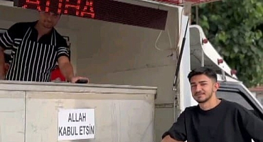 Eski sevgilisinden kurtuldu şükür lokması dağıttı