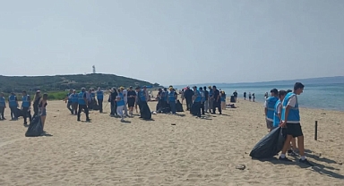 Saros Körfezi sahillerinde “temizlik seferberliği” başlatıldı