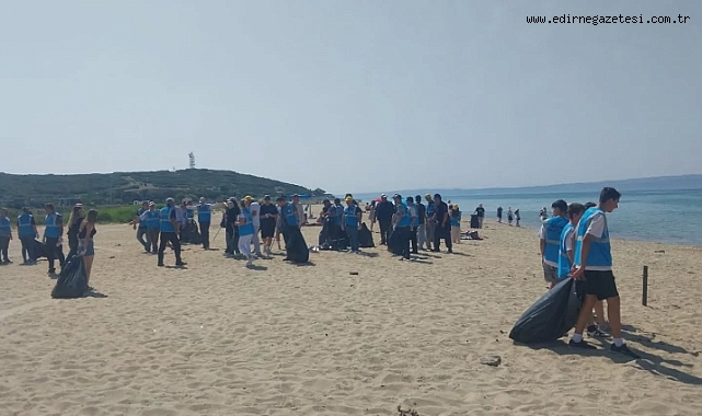 Saros Körfezi sahillerinde “temizlik seferberliği” başlatıldı