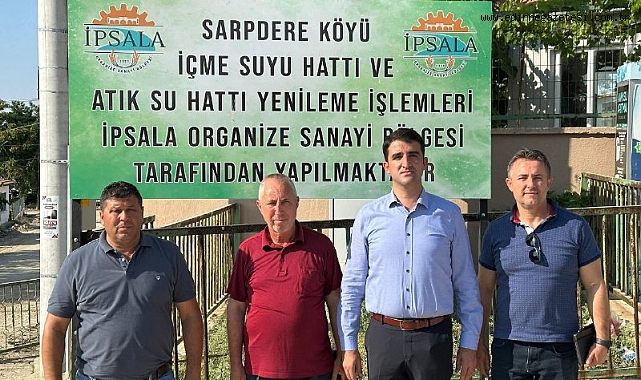 Sarpdere Köyünün Altyapısı Yenileniyor