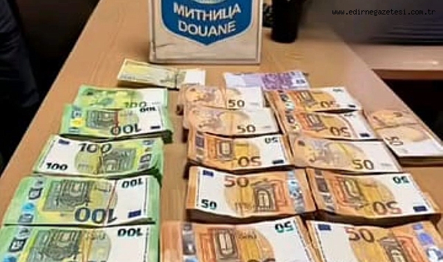 Sınır Kapısında 200 Bin Euro Ele Geçirildi