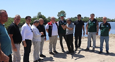 Sulama istasyonları incelendi