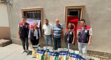 Üreticilere tohum dağıtıldı