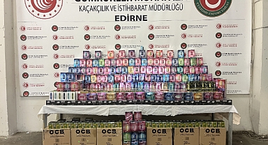 3 bin 193 elektronik sigara ele geçirildi