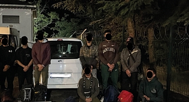 36 düzensiz göçmen yakalandı
