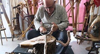 Ağaç Dallarından Sanat Eserine