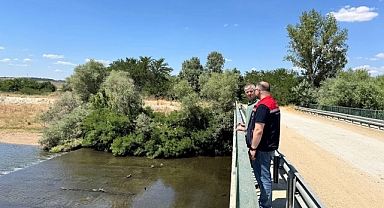 Bayazıt, Tunca Nehri’nde incelemede bulundu