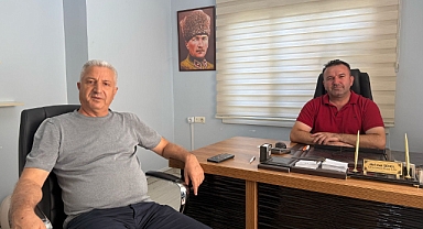CENGİZ ERTEK’TEN GAZETEMİZE ANLAMLI ZİYARET